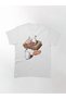 Loose Fit Unisex Funny Sleep Walking Nigiri Sushi Design Printed T-shirt - 2