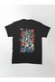 Loose Fit Zeta Gundam Design Printed T-shirt - 2