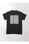 Loose Fit Unisex Keffiyeh And Lines In Black Design Printed T-shirt - 2