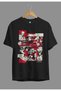 Loose Fit Unisex Cowboy Bebop Characters Anime Printed Design T-Shirt