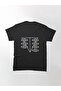 Loose Fit Neon Genesis Evangelion Seele Logo Glitch Effect Design Printed T-shirt - 2