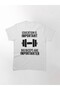 Loose Fit Unisex Funny Lifting Gym Design Printed T-shirt - 2
