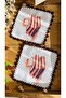 2 Pieces Decorative Coffee/Book Pattern Cocktail Coffee Serving Napkin - 3