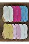 Children 12 Pairs Short Snekers Socks Toe Seamless