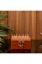 2 Pieces Leather Box with Velvet Kus Accessories 8x16 10x20 Cm - 3