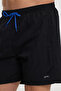 Reno Men's Pocketed Swim Shorts Black Swimsuit - 3