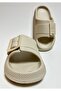 ADJUSTABLE SINGLE BUCKLE PLATFOR HEEL COMFORTABLE AND LIGHT DAILY WOMEN'S HOME AND STREET SLIPPERS - 4
