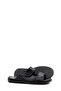 Tugerdi Black Genuine Leather Comfortable Sole Quality Men's Slippers TG09128131592 - 4