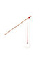 Wooden Bell Cat Playing Fishing Rod with Butt - 2