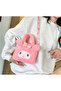 Y2K Cinnamoroll Kuromi My Melody Plush Adjustable Bag with Shoulder Strap - Gift