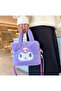 Kuromiii Patterned Y2K Plush Adjustable Bag with Hand Shoulder Strap as a Gift
