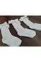 Girl's 3 Pairs of Accessory Bow Cotton Knee-Cuff Socks - 2