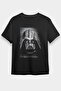 Unisex Loose Fit Star Wars (DART VADER) Printed Black T-Shirt - Tshirt