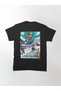 Loose Fit Unisex Les Alpes Ski Poster Design Printed T-shirt - 2