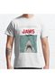 Loose Fit Unisex Jaws Retro Vhs Cover Best Seller Design Printed T-shirt