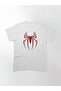 Loose Fit Unisex Spider Logo Design Printed T-shirt - 2