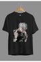 Loose Fit Unisex Jujutsu Kaisen Satoru Gojo (SENSEİ) Anime Character Printed Design T-Shirt
