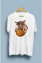 Bitcoin Coin Cryptocurrency Bull Design Printed T-Shirt