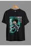 Loose Fit Unisex My Hero Academia Izuku Midoriya Anime Character Printed Custom Design T-Shirt