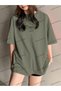 Unisex BAY Women's Letter Printed Off-Shoulder T-Shirt KOD-1386