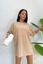 Unisex Cotton Crew Neck Oversize T-shirt - 3
