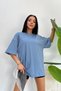 Unisex Cotton Crew Neck Oversize T-shirt - 4