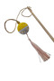 Cat Toy Set 5 Pieces Fishing Rod, Feather Ball, Game Monster, Catnip Teething Frog and Cat Collar - 3