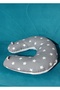 Breastfeeding Pillow and Baby Support Cushion Gray Starry - 6
