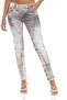Wd502 Piece Stitching Women's Jeans - 3