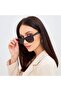 Wayfarer نظارة شمسية سوداء مائلة