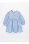 LCW baby Bebe Collar Long Sleeve Baby Girl Dress Mrglobal