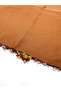 Cotton Handcrafted Cherry Embroidered Beaded Scarf High Quality Writing 100x100cm - 5