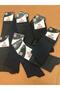 Men's 10 Pieces Mixed Color Lycra Cotton Socks - 2