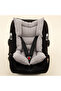 Single Layer Stroller Cover and Cushion - Gray Knitted - Gray Muslin - 4
