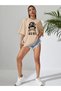 Women / Girls Mama Leopard Printed Oversize T-Shirt Casual Boyfirend - 3