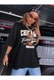 Women / Girls Oversize T-Shirt Chıcago Football Team Printed - 4