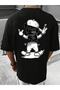 Funny Bear Printed Oversize Men's T-shirt Casual Boyfirend