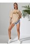 Women's/girls' earth oversize t-shirt with coffee & cartoon print - 3