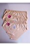Dondeza Elastic Waist Women's Seamless Panties Non-Styap Soft Micro Fabric Bikini Panties 3 Pack Xl - 3