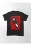 Loose Fit Persona 5 Joker Card Design Printed T-shirt - 2
