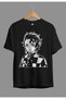 Loose Fit Unisex Demon Slayer Tanjiro Kamado Anime Character Design Printed T-Shirt