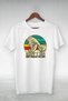 Unisex Loose Fit White -daddy & Son Best Friends For Life -illustration Drawing -design T-shirt