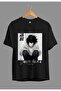 Loose Fit Unisex Death Note L Anime Character Printed Custom Design T-Shirt