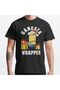 Loose Fit Unisex Minions Christmas Kevin Gangsta Wrapper Design Printed T-shirt