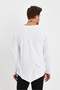 V-Neck Asymmetrical and Filthy Cut Detailed Long Sleeve T-Shirt - 6