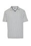 Lacivert Regular/Normal Kesim Çizgili Dokulu Polo Yaka T-shirt TMNSS24PO00035 - 7
