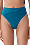 Blue High Waist Hipster Bikini Bottom TBESS24BA00134