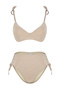 Mink Tied Balconette Covered Regular High Waist Bikini Set Tbess24Bt00136 - 6