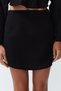 Black Cotton Shirt and Skirt Set - Tbess24Au00022 - 4