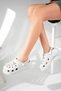 Mother Girl Ice Gray High-Sole Rhinestone Hospital Nurse Doctor Beach Pool Sandals Slippers - 3